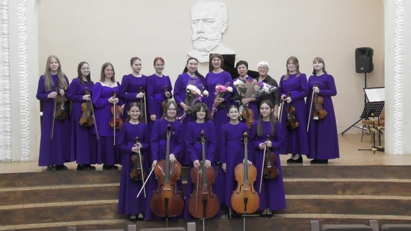 Отчетный концерт оркестрового отделения