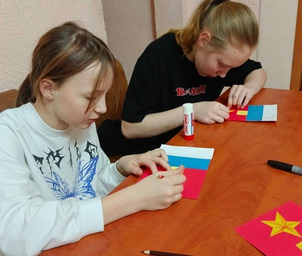 Мастер-класс «Открытка Защитнику»