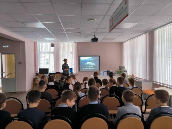 Виртуальное экопутешествие «Путешествие с морскими великанами»