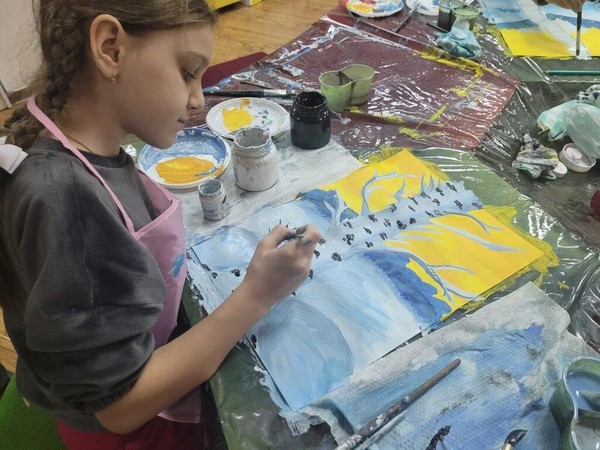 Занятие «Юный художник»