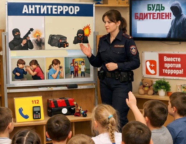 Занятие по антитеррору