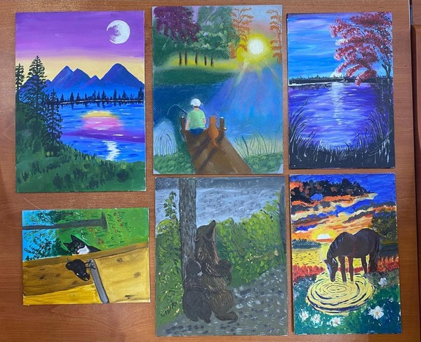 Выставка «В пространстве света и красок»