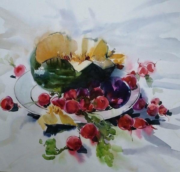 Мастер-класс «Акварельный натюрморт»