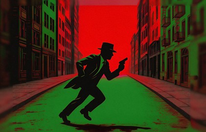 Тень в большом городе