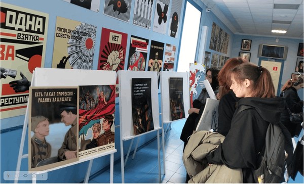 Выставка студенческих работ «Есть такая профессия Родину защищать»