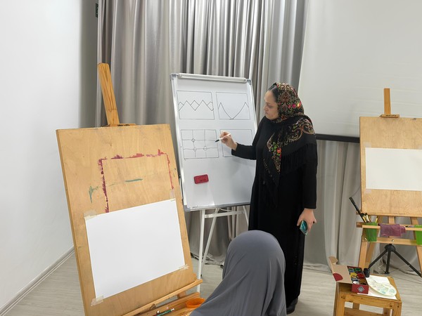 Мастер-класс по живописи «Рисуем вместе»