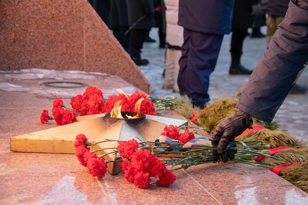 Церемония памяти, посвященная Дню защитника Отечества