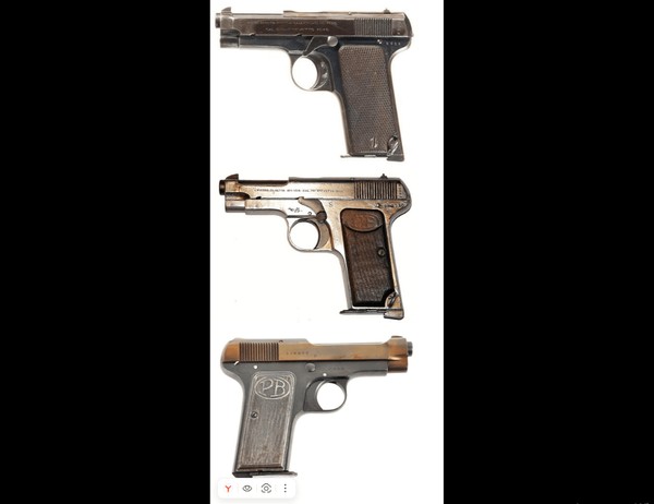 Тематическая беседа «Оружие союзников Германии: итальянский пистолет Beretta M1915»