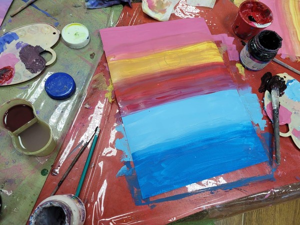 Изотерапия «Рисуем зиму»