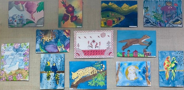 Батик. Вдохновение природой