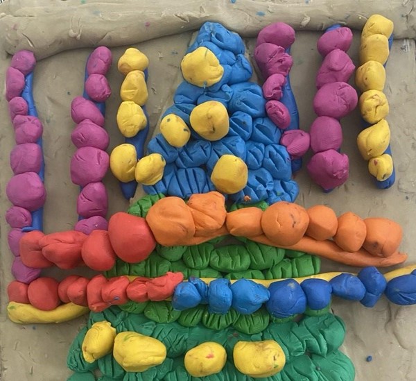 Виртуальная выставка «Рельеф. «Новогодний»