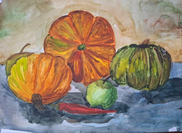 Виртуальная выставка «Волшебство красок»