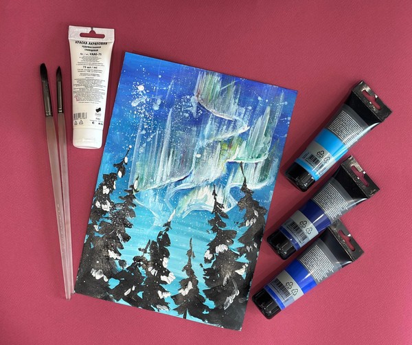 Мастер-класс «Акриловая живопись»