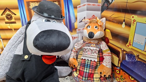 Лисичка и блины