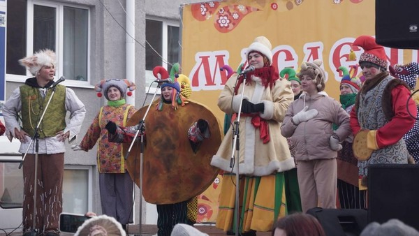 Концертно-игровая программа «Масленица честна́я да широкая»