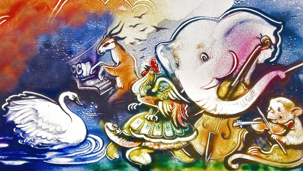 Карнавал животных. Картинки с выставки