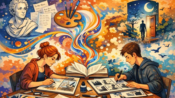 Творческая лаборатория «Графика в стихах и на бумаге»