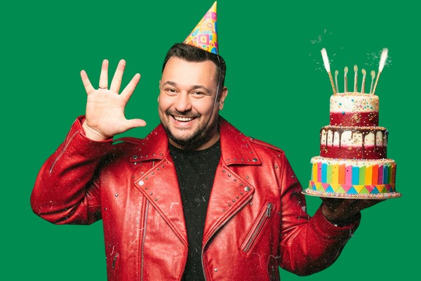 Сергей Жуков на дне рождения «Руки ВВерх! Бар»