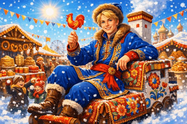 Масленичное гуляние «По щучьему велению, по масленичному хотению!»