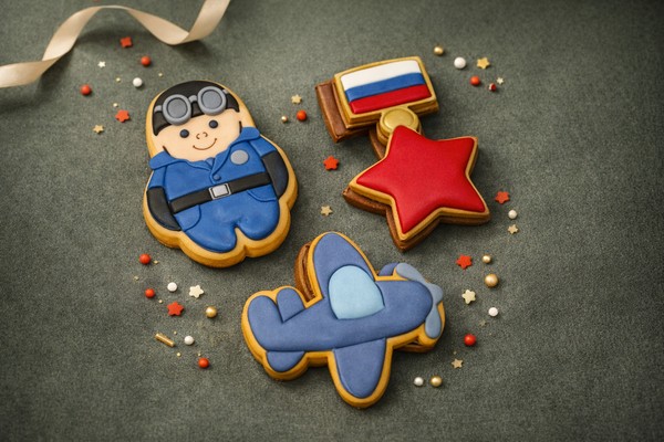 Сладкий подарок защитнику