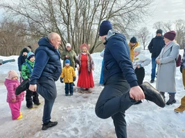 Масленичные гуляния в Осановской роще