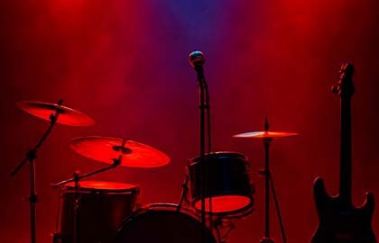 Театральный орган в усадьбе. Рок, джаз, мюзикл. Орган, гитары, ударные