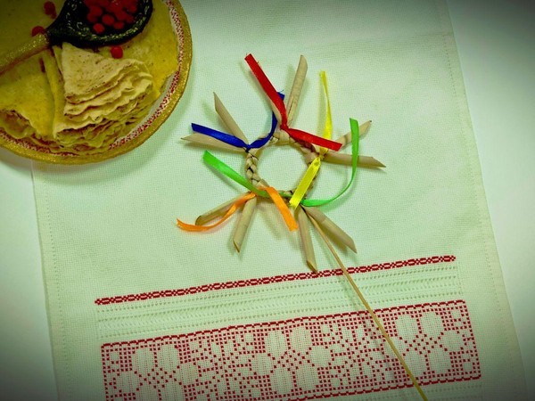 Мастер-класс по плетению из чакана «Здравствуй, Масленица!»