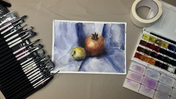 Мастер-класс «Живопись по-сырому»