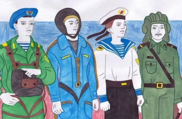 Выставка «Наши защитники»