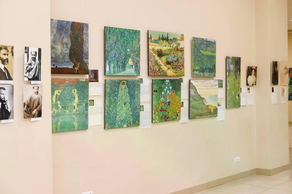 Климт, вдохновлённый Ван Гогом, Моне, Матиссом