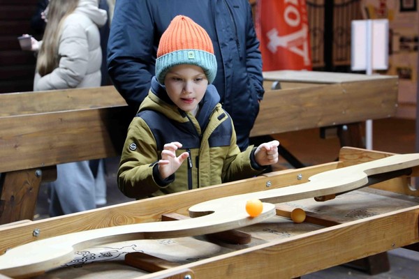 Интерактивная площадка «Деревянные игры»