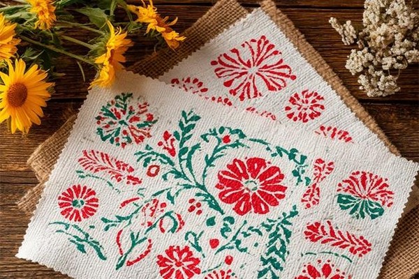 Мастер-класс «Набойка.Искусство печати на ткани»