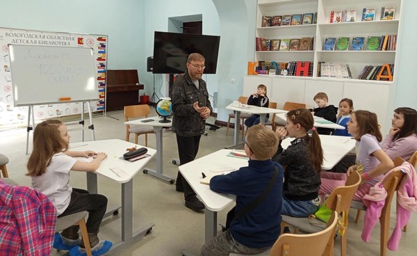 «Богатыри-защитники в былинах и сказках». Литературный мастер-класс в «Школе Сказочника»