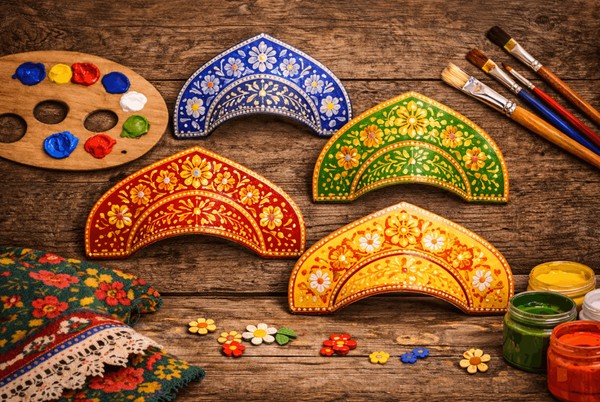 Мастер-класс «История русского кокошника: от эскиза до украшения»