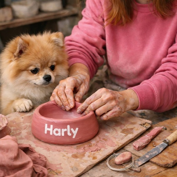 Открытый мастер-класс по созданию миски для собак с брендом Harly