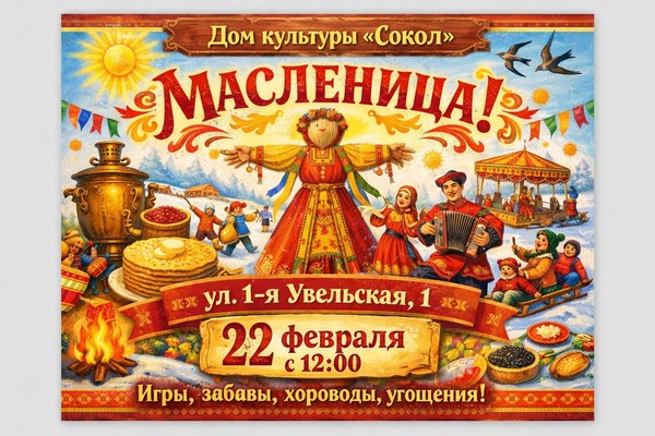 Народное гуляние «Масленица»