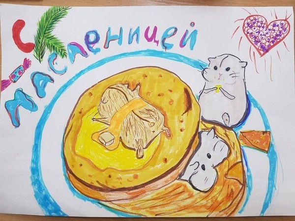 Выставка лепки учащихся, посвященная Дню Масленицы