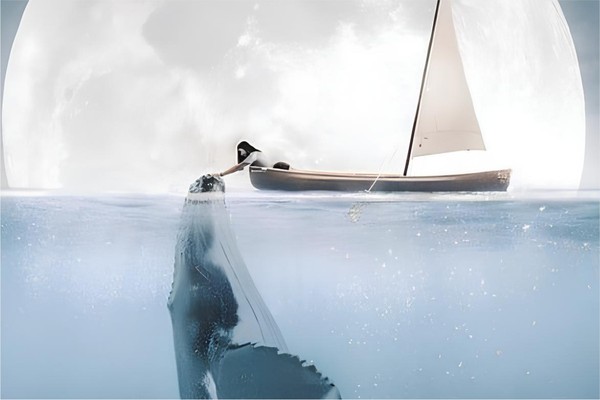 Живопись. Горбатый кит