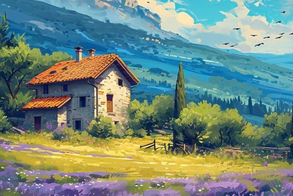 Мастер-класс «Живопись. Акрил. Горный пейзаж»