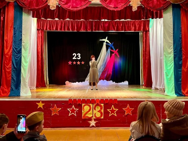 Праздничная программа «Святое дело Родине служить»