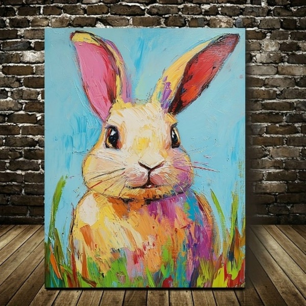 23.02 в 16.00 Мастер-класс для детей 7+ "Заяц", масло.