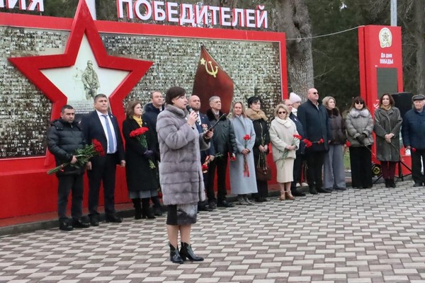 Открытия инсталляции «Zа нами Победа»