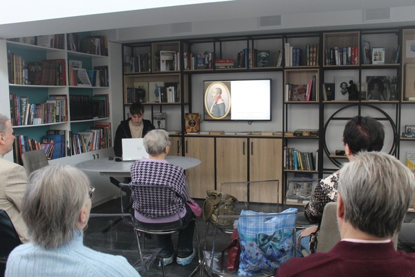 «Друзья А.С. Пушкина: Е.А. Карамзина, Н.И. Кривцов»