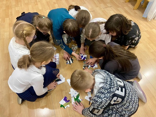 Игровая минутка «Собери пазл»