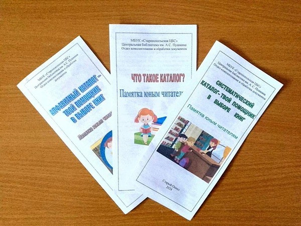 Час информационной культуры «Наш помощник – каталог»