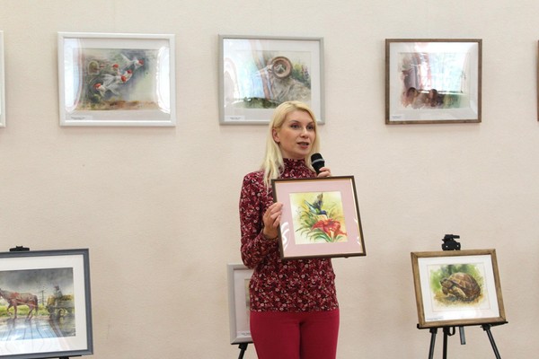 Открытие выставки «Искусство открывает мир»