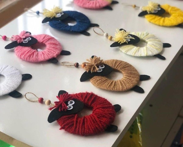 Панно «Овечка»