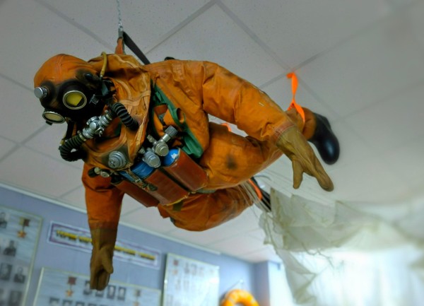 Экспозиция Музея истории подводных сил России