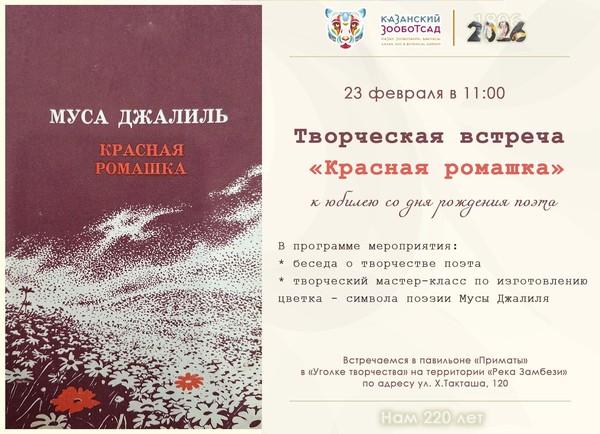 Творческая встреча «Красная ромашка»