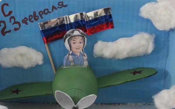 Выставка «День защитника Отечества глазами детей»